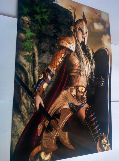 Art Print **Knight Ally** 13x19 Inches